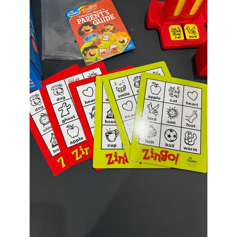 ThinkFun Zingo! Bingo with a Zing – Complete Game‎ – Excellent Condition
